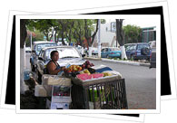 Liberia City street stall